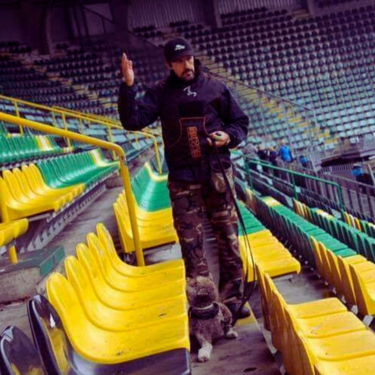 mirco guarnieri detection dog